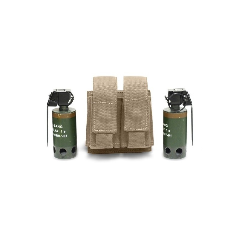Double 40mm Grenade Pouch (Coyote Tan)