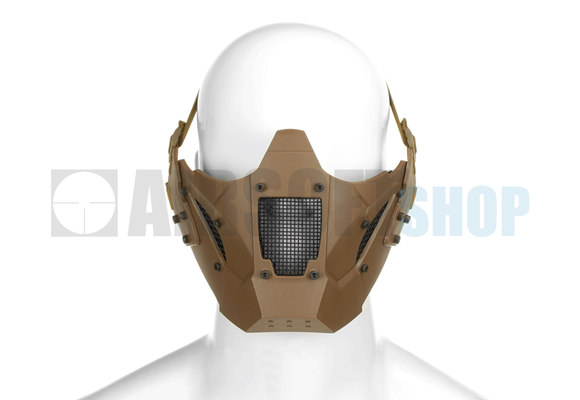 Warrior Steel Half Face Mask (Tan)