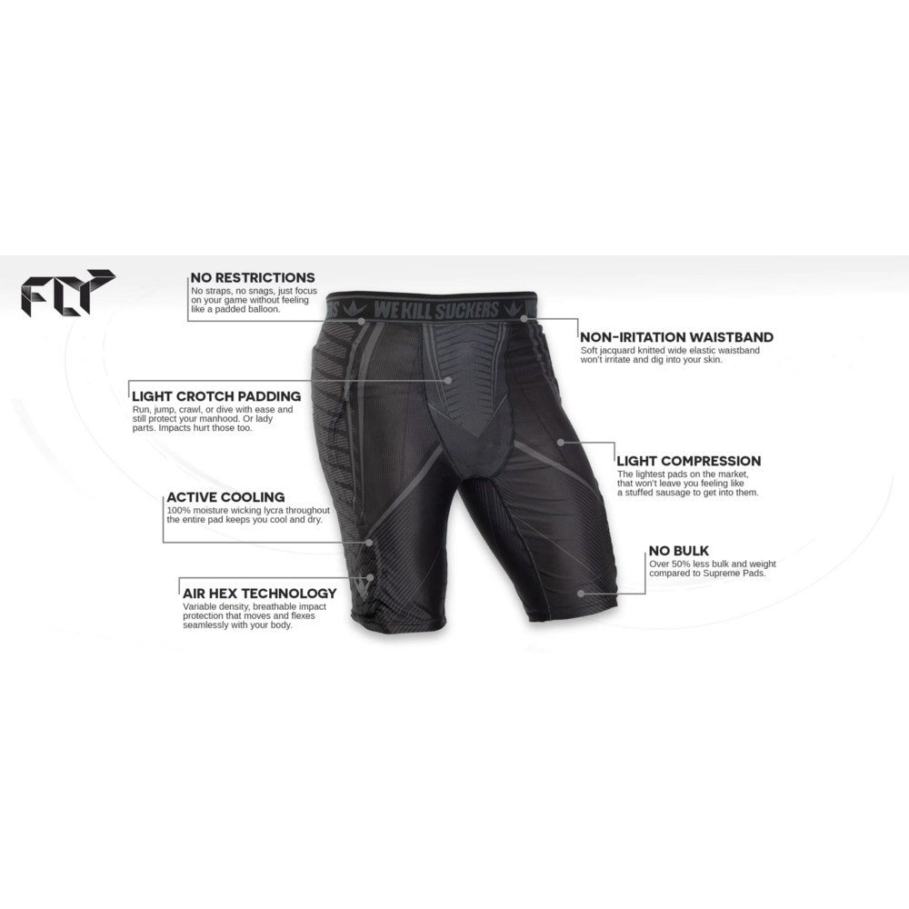 Fly Compression Shorts (Black)