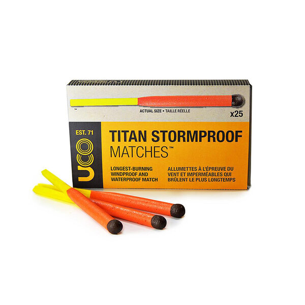 Titan Stormproof Matches (25Pcs)