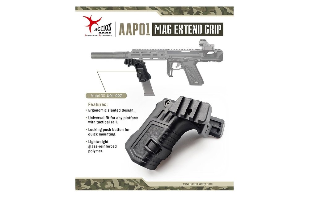 AAP-01 Mag Extend Grip (Black)
