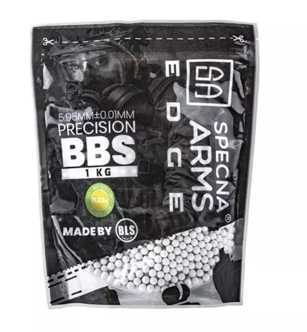 0,23g EDGE Bio BB Precision 1kg (White)