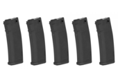 M4/M16 S-Mag Midcap 5-Pack 125rds (Black)