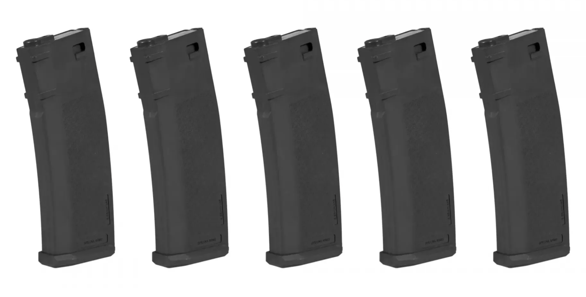 M4/M16 S-Mag Midcap 5-Pack 125rds (Black)