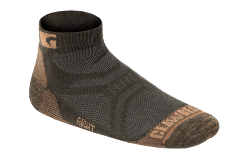 Merino Low Cut Ankle Socks (Green)