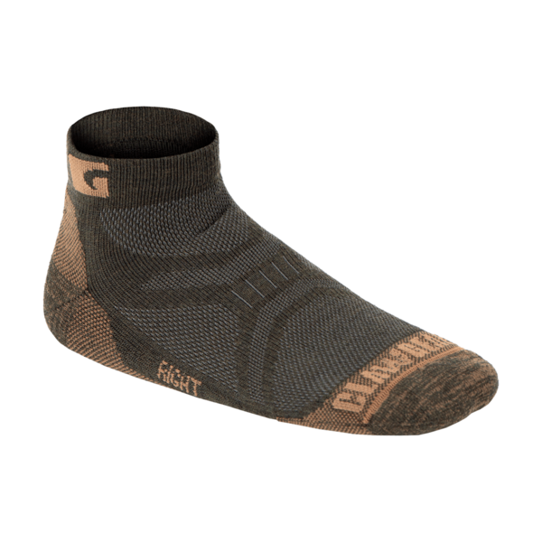 Merino Low Cut  Ankle Socks (Green)