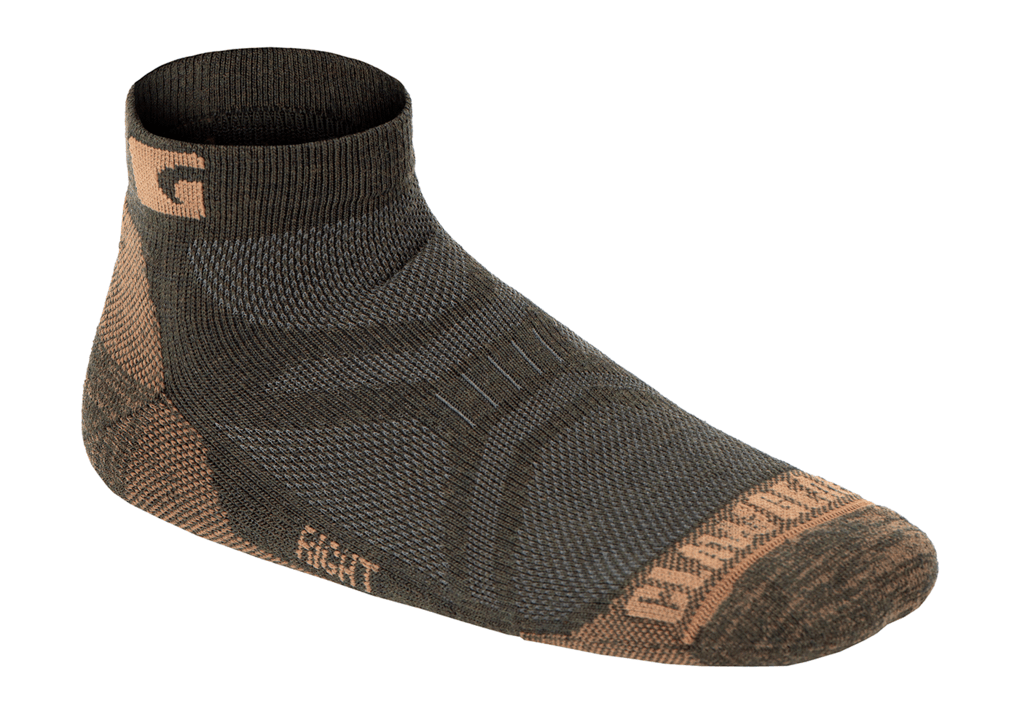 Merino Low Cut  Ankle Socks (Green)