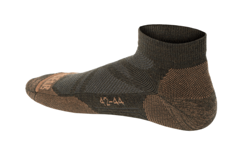 Merino Low Cut Ankle Socks (Green)