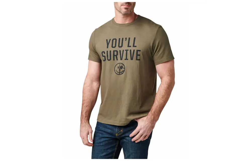 You'll Survive T-Shirt (Ranger Green)