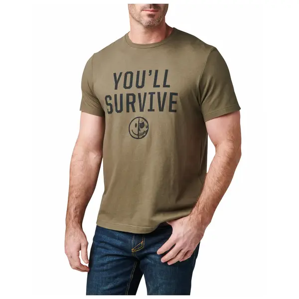 You'll Survive T-Shirt (Ranger Green)