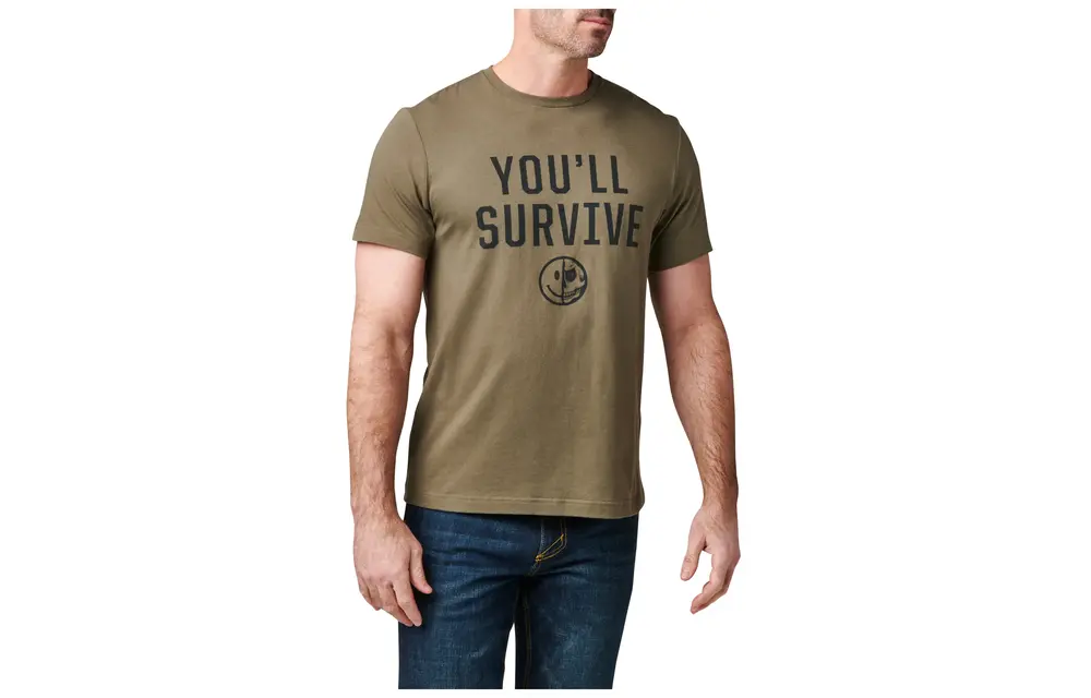 You'll Survive T-Shirt (Ranger Green)