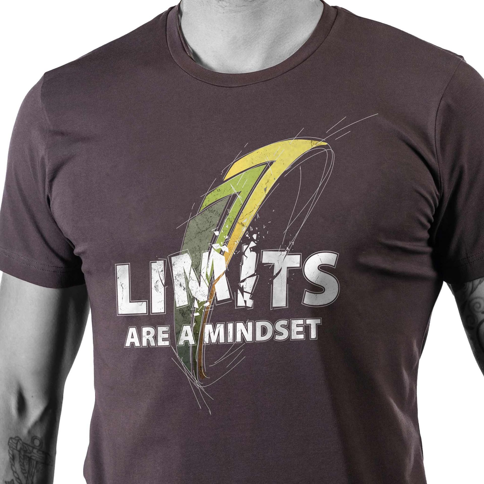 Mindset Breaker  T-Shirt  (Maroon Brown)