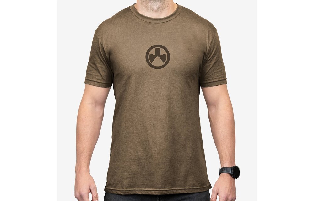 Magpul Icon Logo CVC T-Shirt (Dark Earth). - Airsoftshop