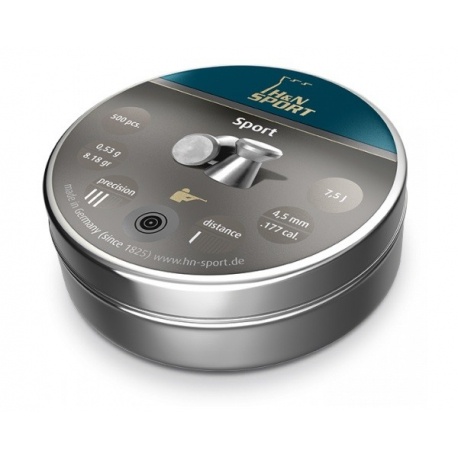 Sport 5.5mm Pellets 250pcs (0.89g)