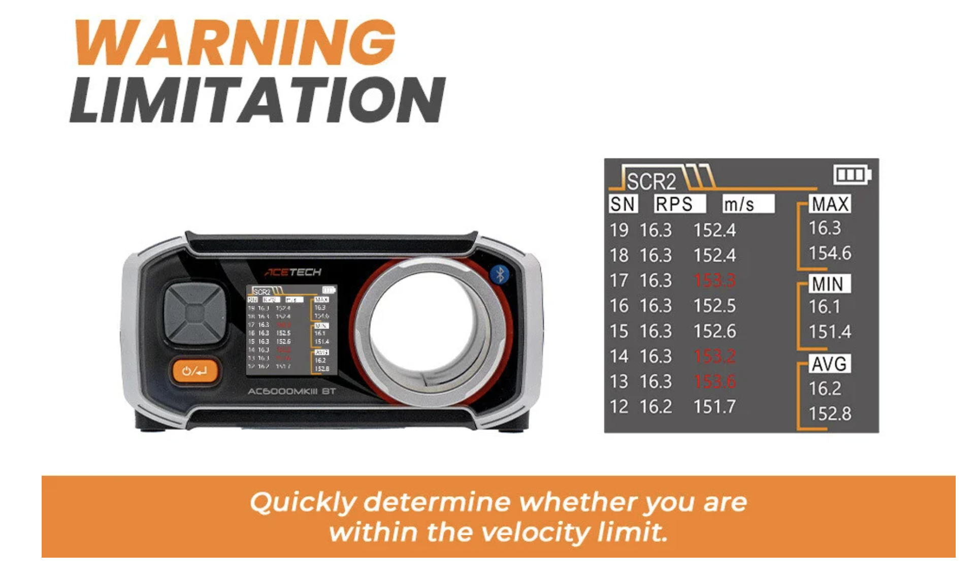 AC6000 MKIII Airsoft Chronograph