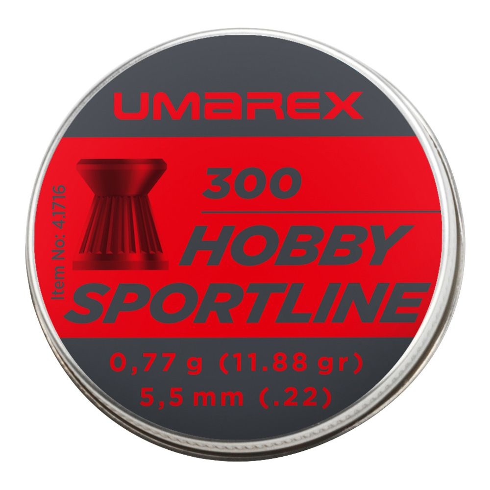 Hobby Sportline 5.5mm Pellets 300pcs (0.77g)