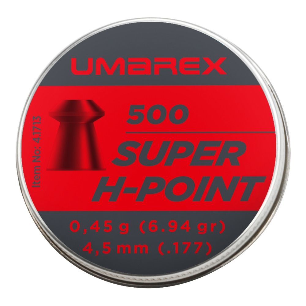 Super H-Point 4.5mm Pellets 500pcs (0.45g)