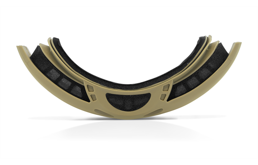 Spear Dual Lens Grey/Clear/Light Rust (Tan Frame) + Bag