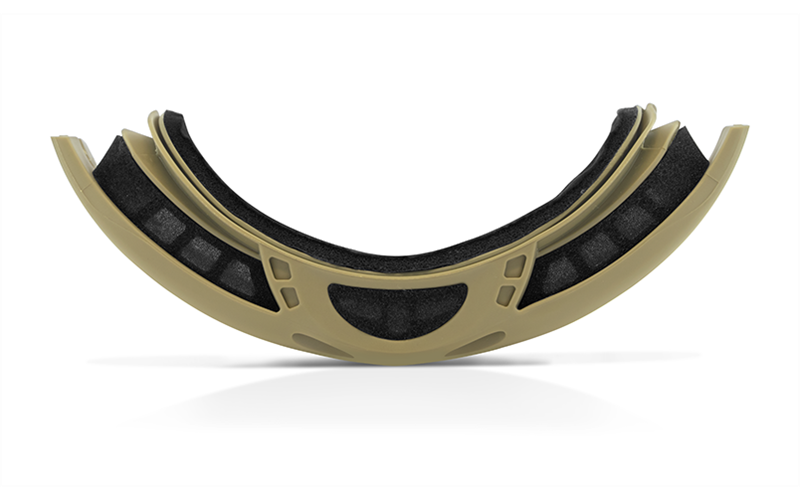 Spear Dual Lens Grey/Clear/Light Rust (Tan Frame) + Bag