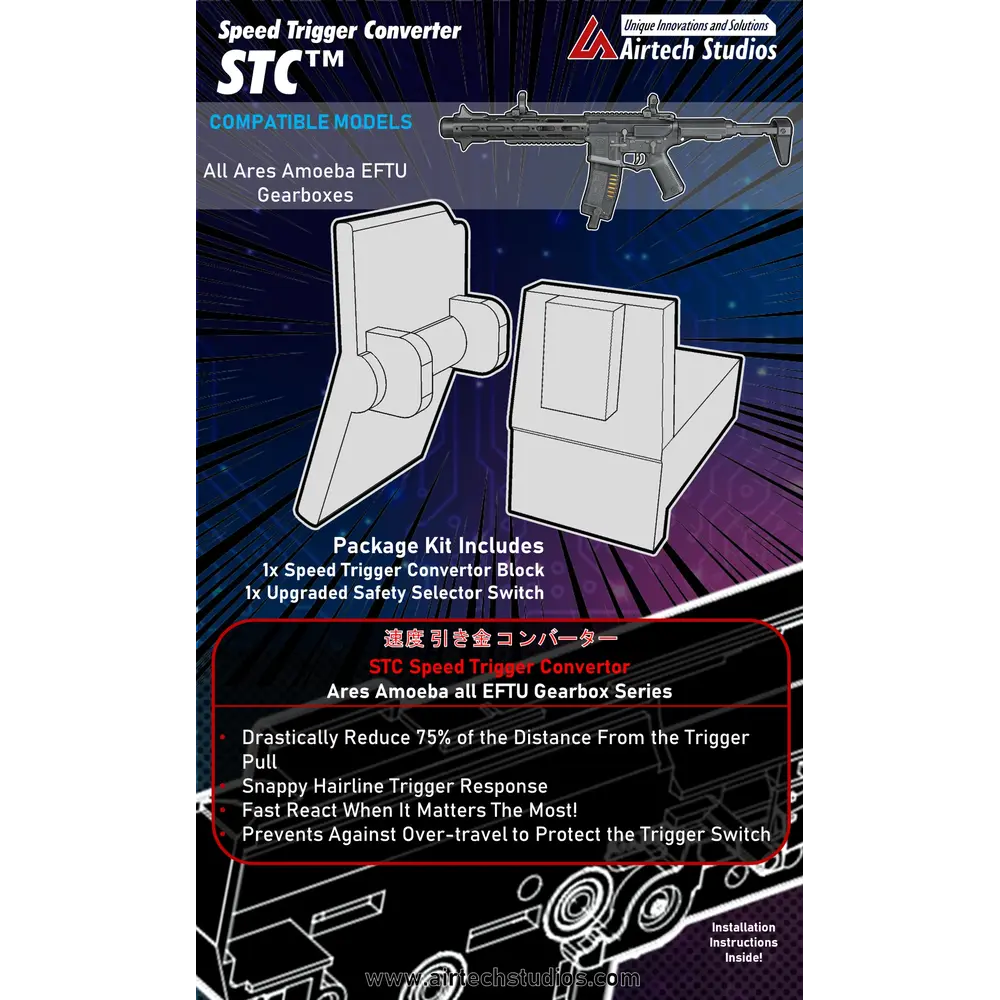 Speed Trigger Convertor For Ares / Amoeba ETFU