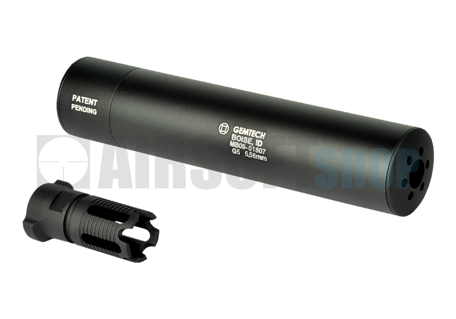 Gemtech G5 Silencer (Black)