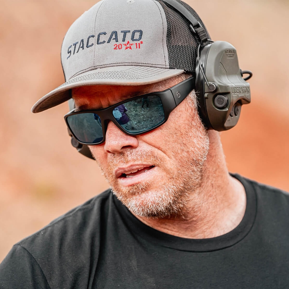 Rift Polarized (Black Frame / Gray Lens / Blue Mirror)