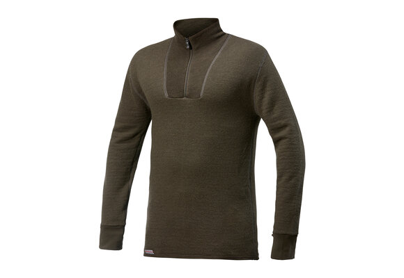 Zip Turtleneck 200 Baselayer Shirt (Pine Green)