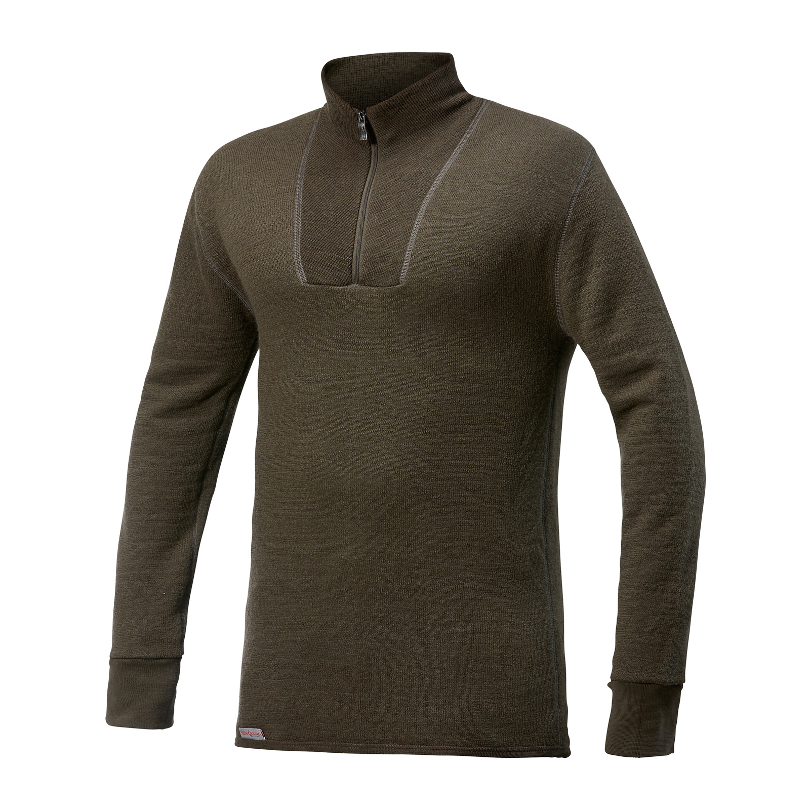Zip Turtleneck 200 Baselayer Shirt (Pine Green)