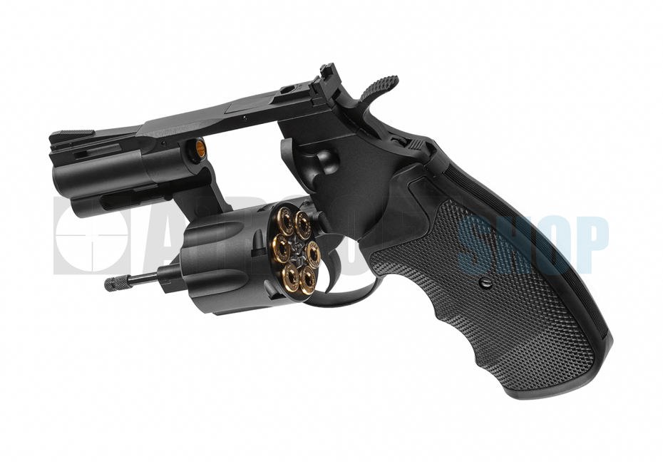 2.5" Revolver 4.5mm BB Airgun (Black)