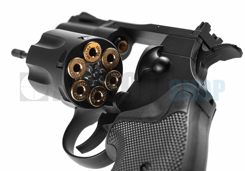 2.5" Revolver 4.5mm BB Airgun (Black)