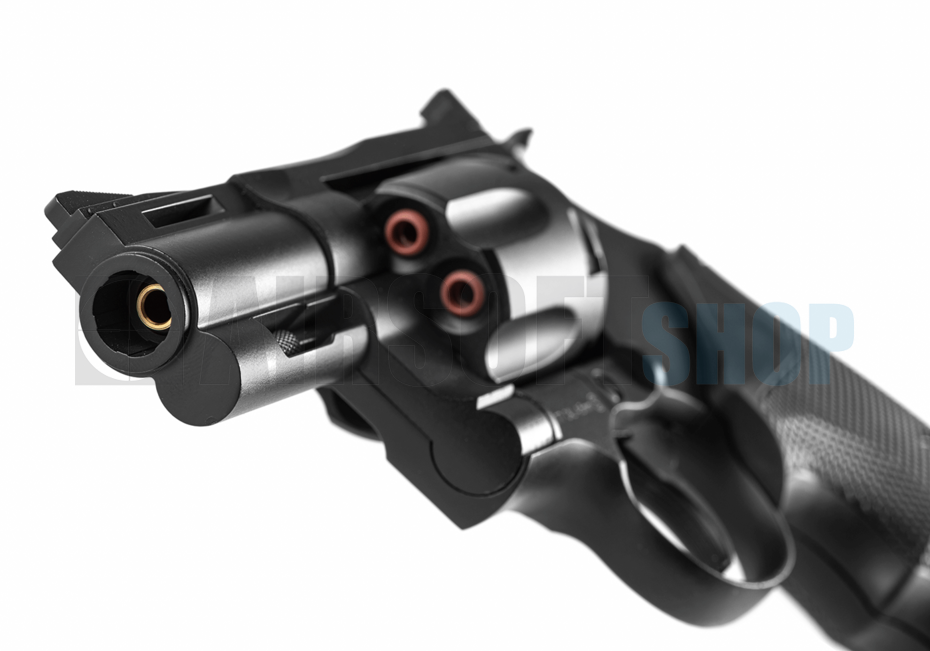 2.5" Revolver 4.5mm BB Airgun (Black)