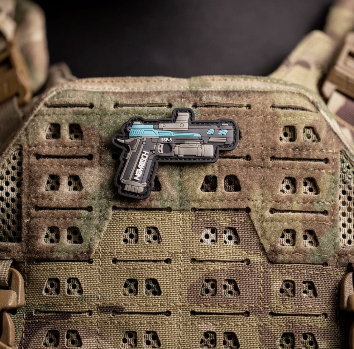 Gun Patch SSP5 (Blue)