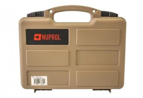 Pistol Hard Case (Tan) (Wave Foam)