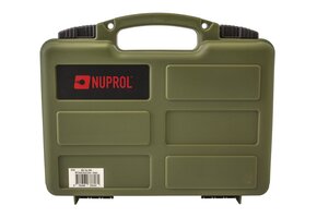 Pistol Hard Case (Green) (Wave Foam)