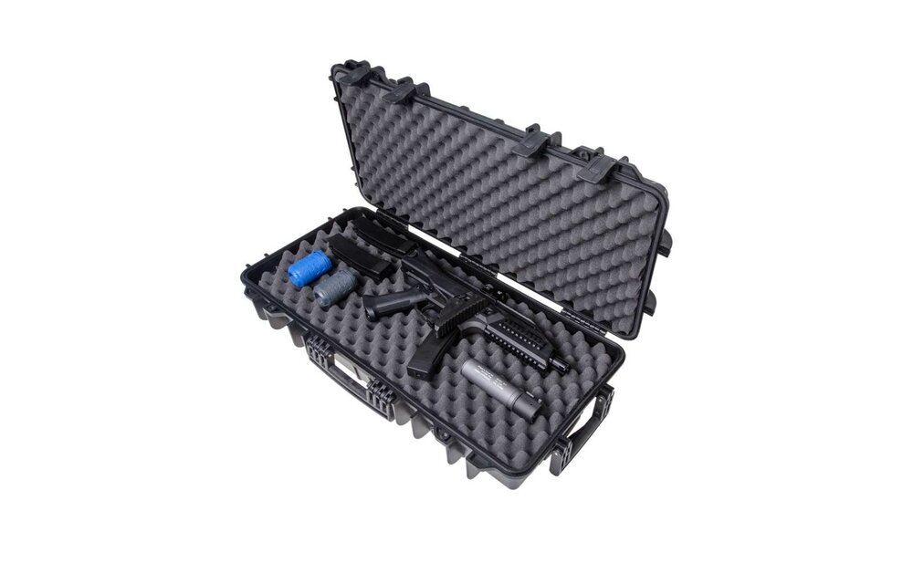 Medium Hard Case (Grey) (Wave Foam)