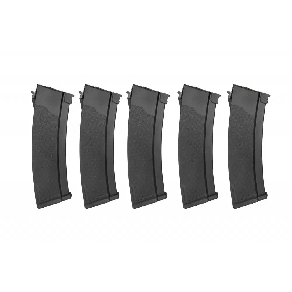AK SA-J S-Mag Highcap 5-Pack 430rds (Black)