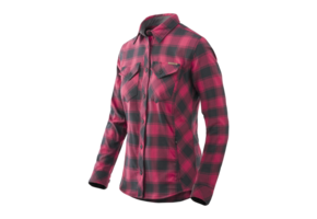 Marigold Women's Shirt (Coral Crimson Checkered)