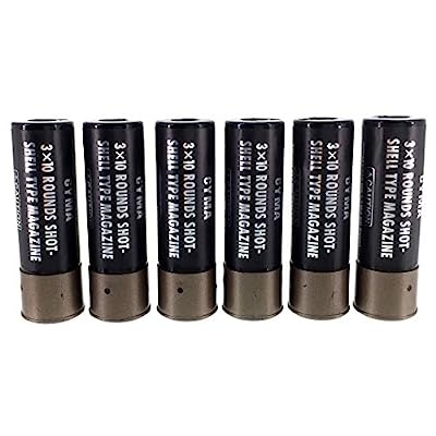 Shotgun Shells CM350 6pcs (Black)