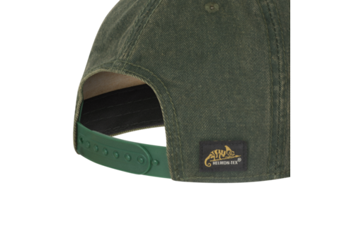 Shooting Time Snapback Cap (Dirty Washed Dark Green / Dirty Washed Kelly Green)