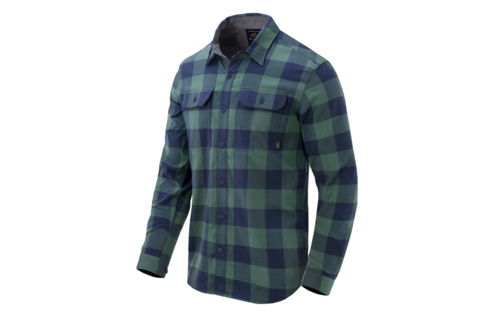 GreyMan Shirt (Moss Green Checkered)
