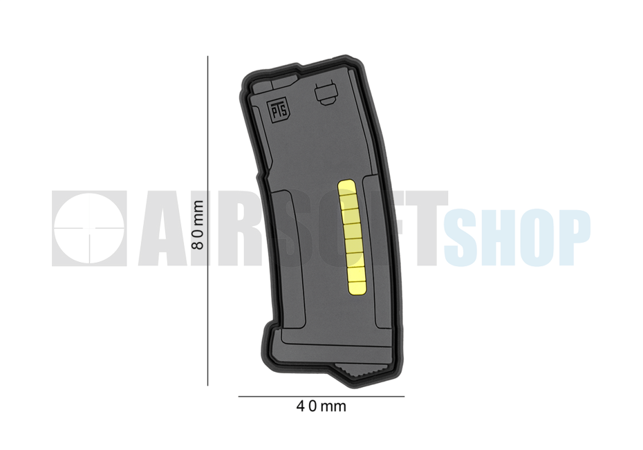 3" EPM PVC Patch (Black)