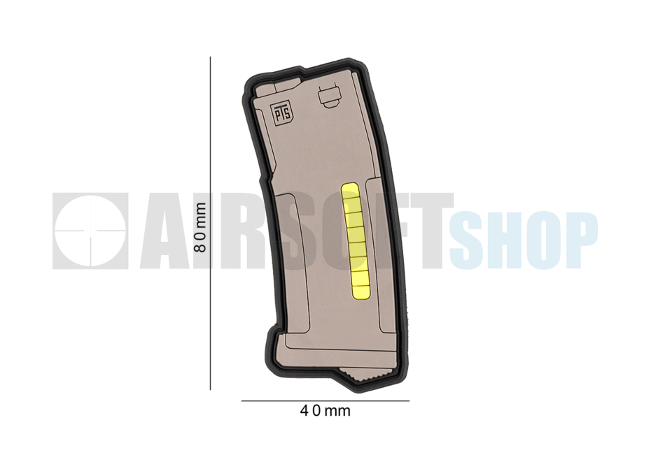 3" EPM PVC Patch (Dark Earth)