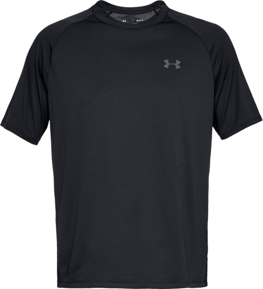 UA Tech 2.0 SS T-Shirt (Black)