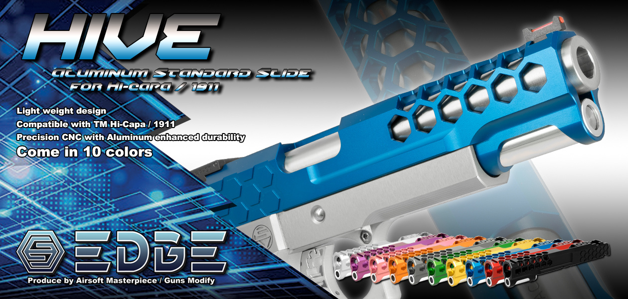 Custom HIVE Slide (Silver) (Hi-Capa 4.3)