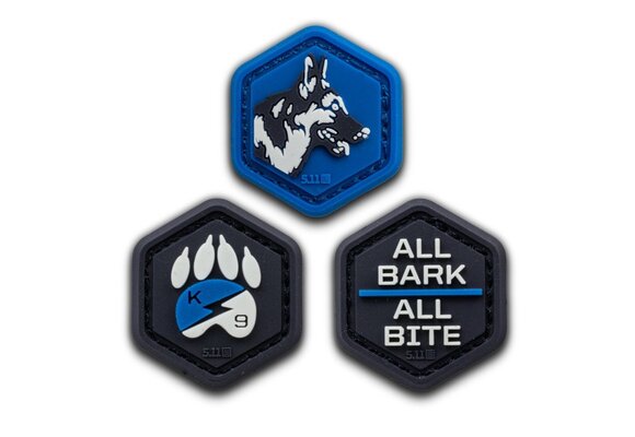 K9 Hex Patch (Blue)