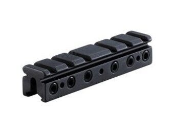 4" Dovetail to Weaver/Picatinny Adapter Mount