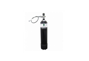 7 liter Persluchtfles / Duikfles HPA / PCP 300bar + Mano + 500mm 1/8 BSP H&B