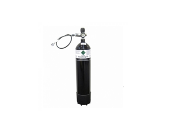 7 liter Persluchtfles / Duikfles HPA / PCP 300bar + Mano + 500mm 1/8 BSP H&B