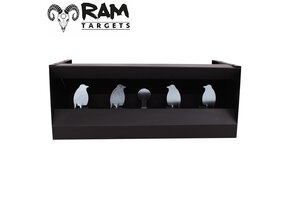 Metal Target Set Crow