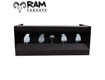 Metal Target Set Crow